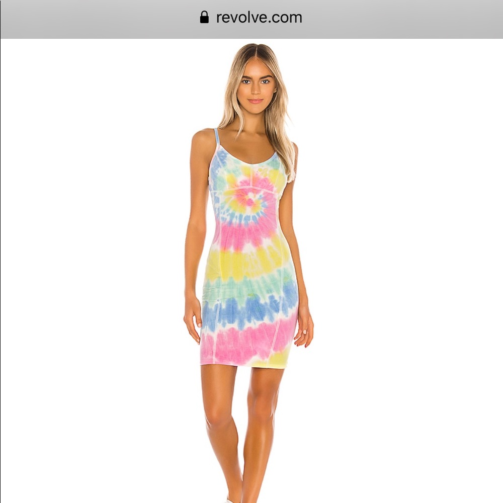 Tie Dye Mini Dress